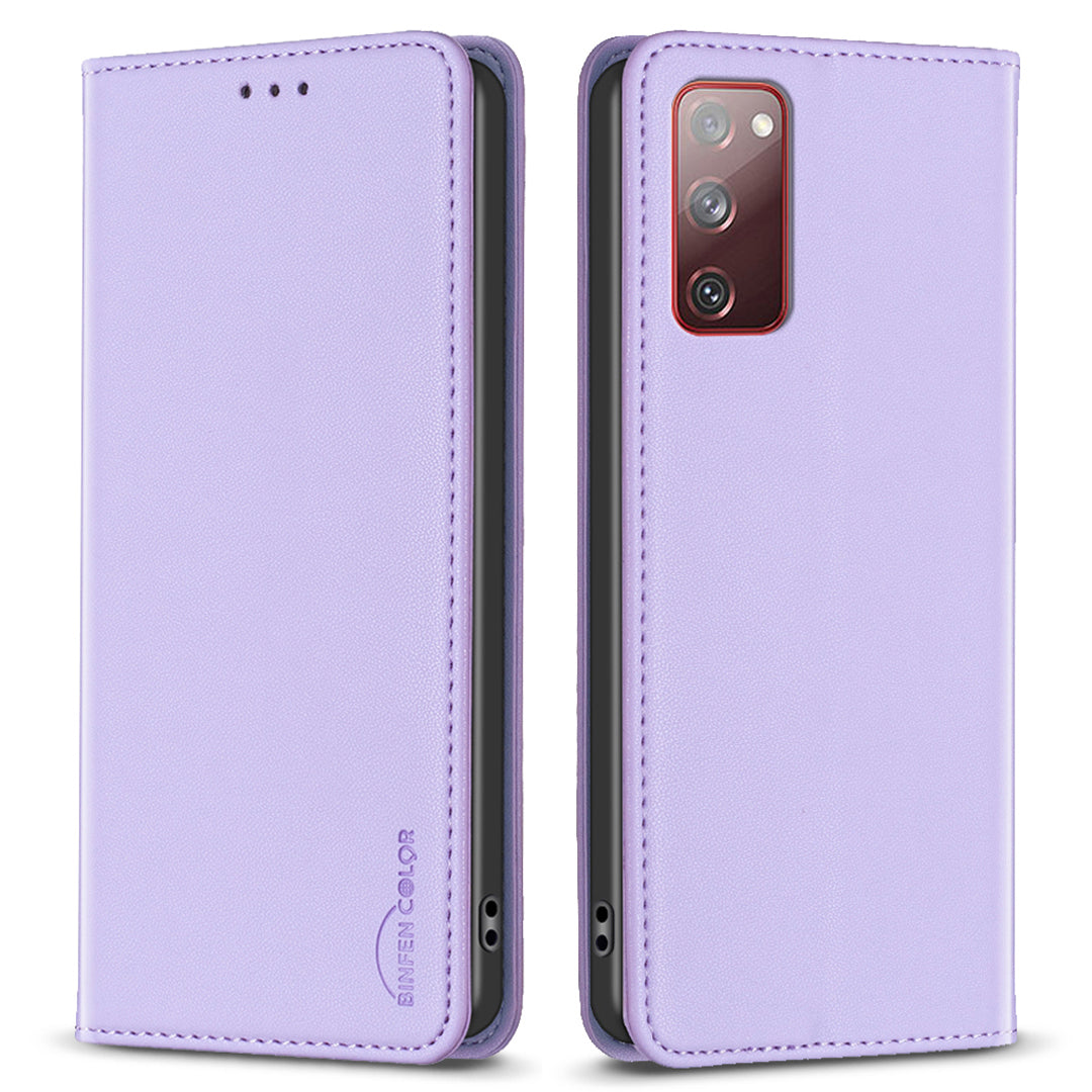 BINFEN COLOR BF18 for Samsung Galaxy S20 FE / S20 FE 5G / S20 FE 2022 / S20 Lite Phone Case Stand Card Holder Leather Cover BINFEN COLOR BF18 for Samsung Galaxy S20 FE / S20 FE 5G / S20 FE 2022 / S20 Lite Phone Case Stand Card Holder Leather Cover